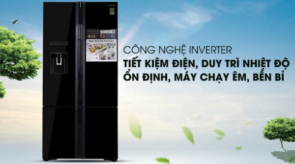 Tủ lạnh Hitachi Inverter R-WB730PGV6X GBK 587 lít 